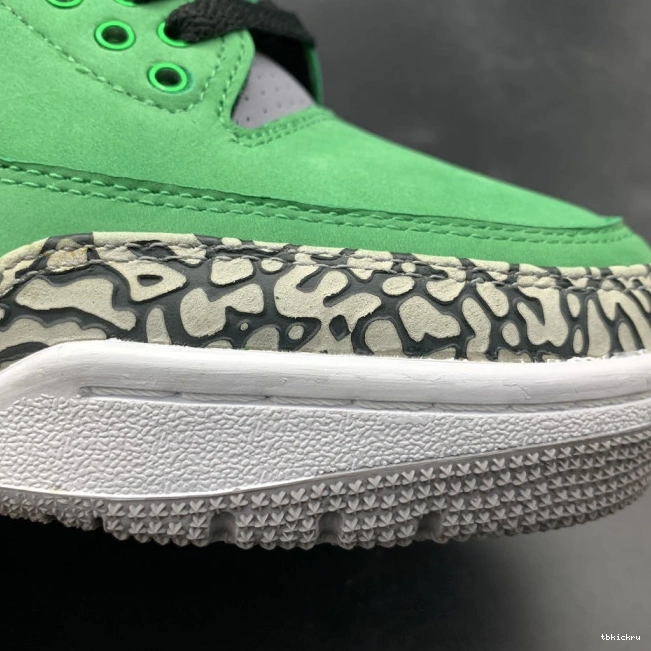 Cheap TBK Tinker Jordan shoes AJ3 Air Retro PE 867493 Oregon 3 Ducks 0704